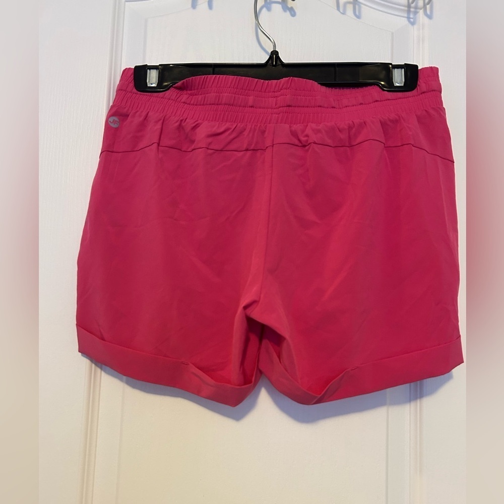 Joe Fresh Women's Fuchsia Athletic Shorts - Picture 3 of 4